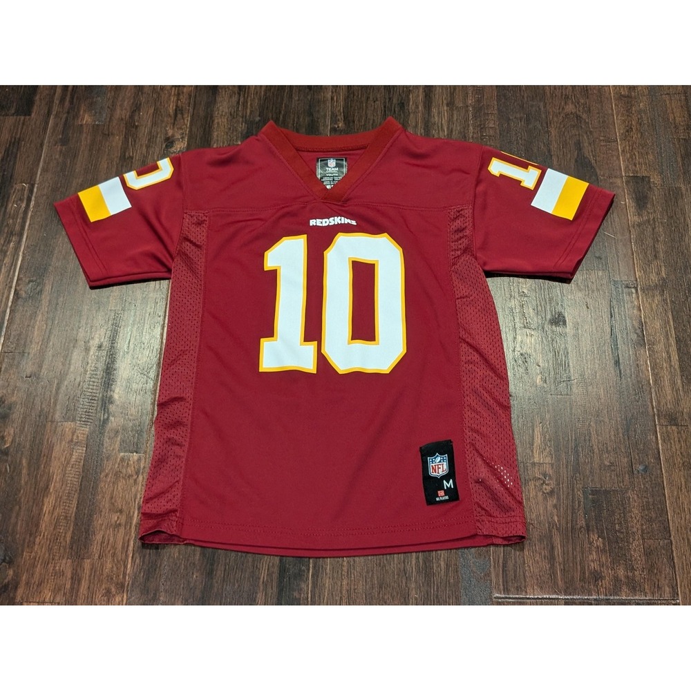Washington Redskins Jersey Youth Medium Red NFL Football Robert Griffin III
